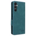 For Samsung Galaxy A05s Magnetic Clasp Leather Phone Case(Green)