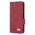For Samsung Galaxy A05s Magnetic Clasp Leather Phone Case(Red)