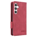 For Samsung Galaxy S24 5G Magnetic Clasp Leather Phone Case(Red)