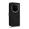 For vivo X100 Pro Skin Feel Magnetic Flip Leather Phone Case(Black)