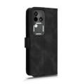 For vivo S18 Skin Feel Magnetic Flip Leather Phone Case(Black)