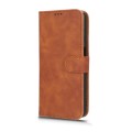 For Samsung Galaxy M54 5G Skin Feel Magnetic Flip Leather Phone Case(Brown)