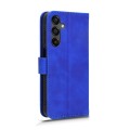 For Samsung Galaxy A25 5G Skin Feel Magnetic Flip Leather Phone Case(Blue)