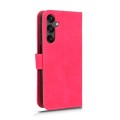 For Samsung Galaxy A25 5G Skin Feel Magnetic Flip Leather Phone Case(Rose Red)