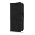 For Samsung Galaxy A15 Skin Feel Magnetic Flip Leather Phone Case(Black)
