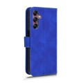 For Samsung Galaxy A15 Skin Feel Magnetic Flip Leather Phone Case(Blue)