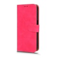 For Samsung Galaxy A15 Skin Feel Magnetic Flip Leather Phone Case(Rose Red)