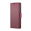 For Samsung Galaxy S20 CaseMe 023 Butterfly Buckle Litchi Texture RFID Anti-theft Leather Phone Case