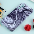 For Samsung Galaxy S22 5G Marble Pattern Phone Case(Black White)