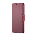 For Xiaomi 13 Lite CaseMe 023 Butterfly Buckle Litchi Texture RFID Anti-theft Leather Phone Case(Win