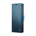For Xiaomi 14 Pro CaseMe 023 Butterfly Buckle Litchi Texture RFID Anti-theft Leather Phone Case(Blue