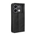 For Infinix Zero 30 5G Magnetic Buckle Retro Texture Leather Phone Case(Black)