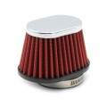 60mm XH-UN073 Mushroom Head Style Car Modified Air Filter Motorcycle Exhaust Filter(Red)