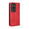 For Huawei Enjoy 70 4G Magnetic Buckle Retro Texture Leather Phone Case(Red)