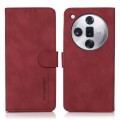 For OPPO Find X7 KHAZNEH Matte Texture Leather Phone Case(Red)