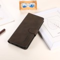 For OPPO Find X7 KHAZNEH Matte Texture Leather Phone Case(Brown)