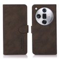 For OPPO Find X7 KHAZNEH Matte Texture Leather Phone Case(Brown)