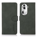 For OPPO Reno11 Pro 5G Global KHAZNEH Matte Texture Leather Phone Case(Green)