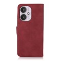 For Xiaomi Redmi 13C KHAZNEH Matte Texture Leather Phone Case(Red)