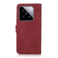 For Xiaomi 14 Pro KHAZNEH Matte Texture Leather Phone Case(Red)