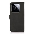 For Xiaomi 14 KHAZNEH Matte Texture Leather Phone Case(Black)
