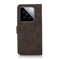 For Xiaomi 14 KHAZNEH Matte Texture Leather Phone Case(Brown)