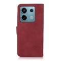 For Xiaomi Redmi Note 13 KHAZNEH Matte Texture Leather Phone Case(Red)