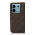For Xiaomi Redmi Note 13 KHAZNEH Matte Texture Leather Phone Case(Brown)