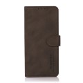 For Xiaomi Redmi Note 13R Pro KHAZNEH Matte Texture Leather Phone Case(Brown)