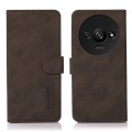For Xiaomi Redmi A3 KHAZNEH Matte Texture Leather Phone Case(Brown)