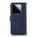 For Xiaomi 14 Cow Texture Leather Phone Case(Blue)