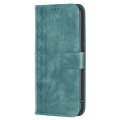 For Xiaomi Poco M6 Pro 4G Plaid Embossed Leather Phone Case(Green)