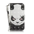 For Infinix Smart 7 HD 3D Colored Horizontal Flip Leather Phone Case(Angry Bear)