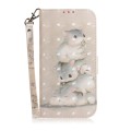 For Infinix Hot 40 / 40 Pro 3D Colored Horizontal Flip Leather Phone Case(Squirrels)