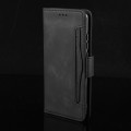 For Realme 12+ 5G Skin Feel Calf Texture Card Slots Leather Phone Case(Black)