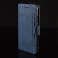 For Realme 12 Pro / 12 Pro+ 5G Skin Feel Calf Texture Card Slots Leather Phone Case(Blue)