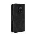 For Realme 12 / 12x 5G Skin Feel Calf Texture Card Slots Leather Phone Case(Black)