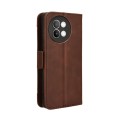 For vivo S18e 5G Skin Feel Calf Texture Card Slots Leather Phone Case(Brown)