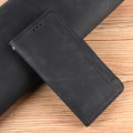 For Infinix Smart 8 Skin Feel Calf Texture Card Slots Leather Phone Case(Black)