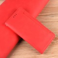 For Infinix Smart 8 Skin Feel Calf Texture Card Slots Leather Phone Case(Red)