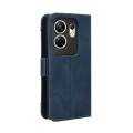 For Infinix Zero 30 4G Skin Feel Calf Texture Card Slots Leather Phone Case(Blue)