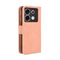 For Infinix Zero 30 5G Skin Feel Calf Texture Card Slots Leather Phone Case(Pink)
