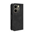 For Infinix Hot 40i 4G Skin Feel Calf Texture Card Slots Leather Phone Case(Black)