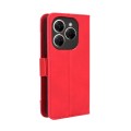 For Tecno Spark 20 Pro 4G KJ6 Skin Feel Calf Texture Card Slots Leather Phone Case(Red)