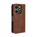 For Tecno Spark Go 2024 / Spark 20C Skin Feel Calf Texture Card Slots Leather Phone Case(Brown)