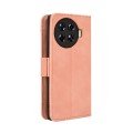 For Tecno Spark 20 Pro+ 4G KJ7 Skin Feel Calf Texture Card Slots Leather Phone Case(Pink)