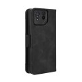 For ASUS ROG Phone 8 Pro Skin Feel Calf Texture Card Slots Leather Phone Case(Black)