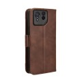 For ASUS ROG Phone 8 Pro Skin Feel Calf Texture Card Slots Leather Phone Case(Brown)