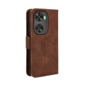 For Huawei nova 11 SE Skin Feel Calf Texture Card Slots Leather Phone Case(Brown)