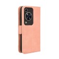 For Huawei Enjoy 70 4G Skin Feel Calf Texture Card Slots Leather Phone Case(Pink)